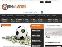 Tablet Screenshot of mondofantacalcio.com